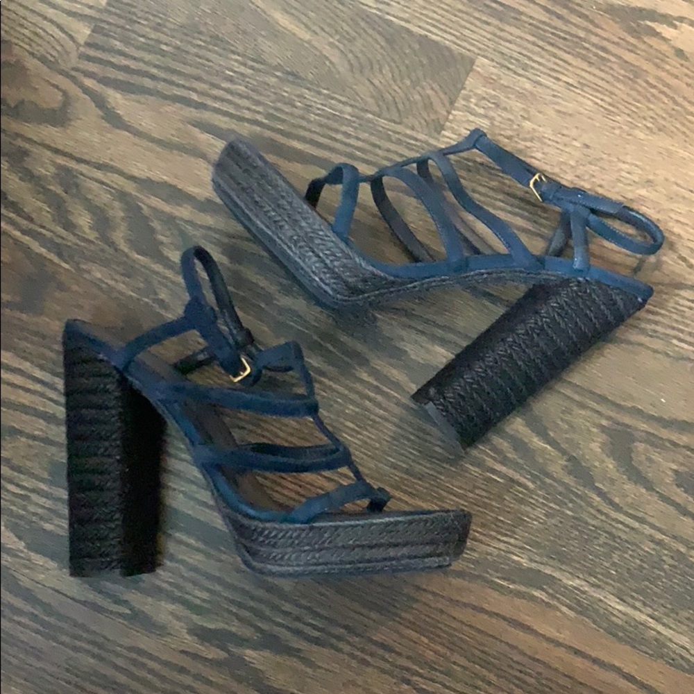 YSL platform Sandal